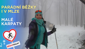 Super běžky v mlze jako mlíko I Běžkotoulky: Malé Karpaty